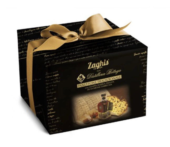 Klasszikus panettone grappával - RISERVA PRIVATA DI AMARONE BARRICATA BOTTEGA