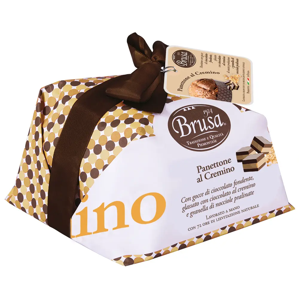 Panettone CREMINO étcsokival és praliné mogyoróval