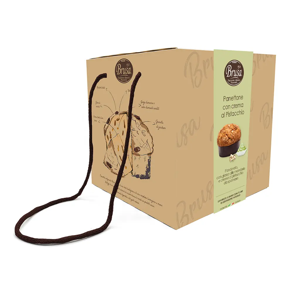 Panettone pisztácia krémmel