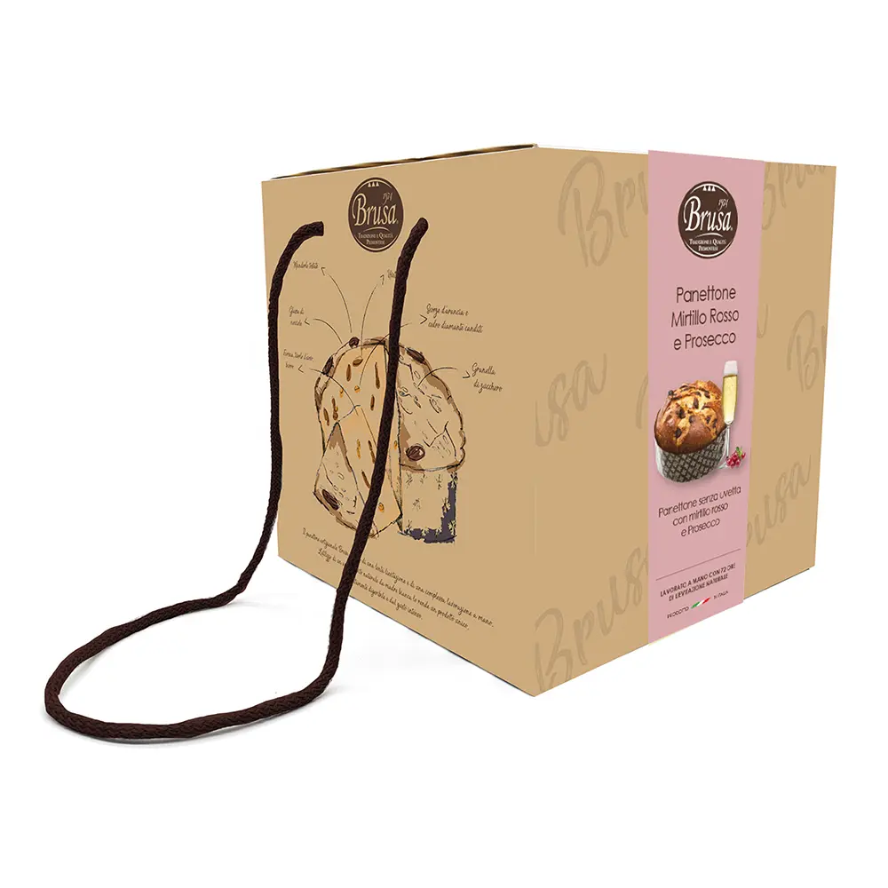 Panettone vörös áfonyával és Proseccoval